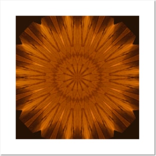 Wooden Sunburst Posters and Art
